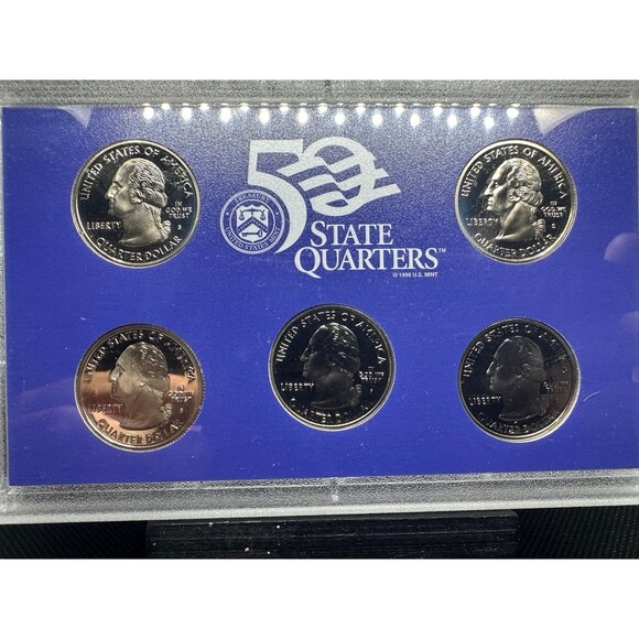 2001 United States Mint Proof Coin Set - Picture 4 of 8